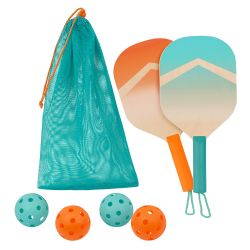 JCÉTÉ25 B. ACTIVE - ENSEMBLE PICKLEBALL 2 RAQUETTES ET 4 BALLES